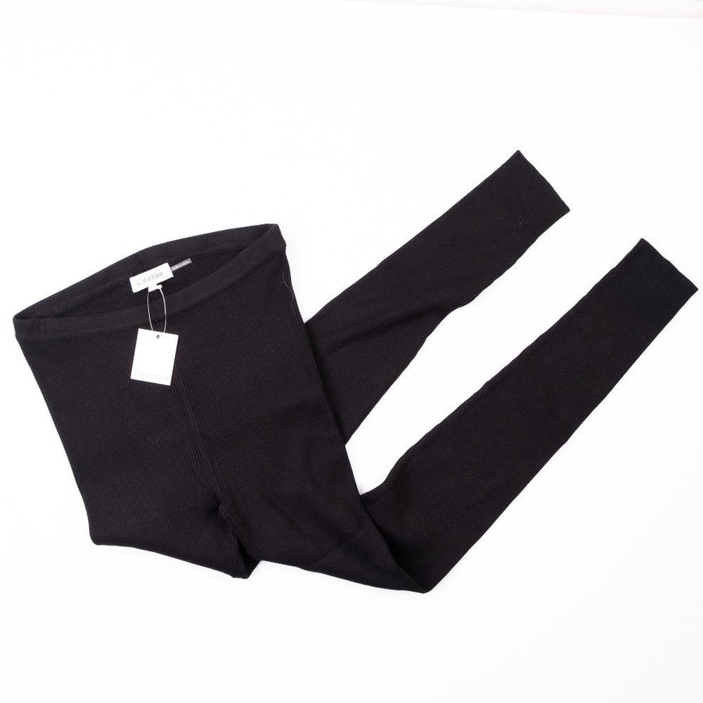 NEW CALVIN KLEIN ribbed leggings size S